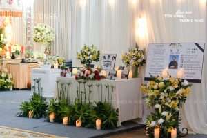 Trang trí tang lễ chỉn chu