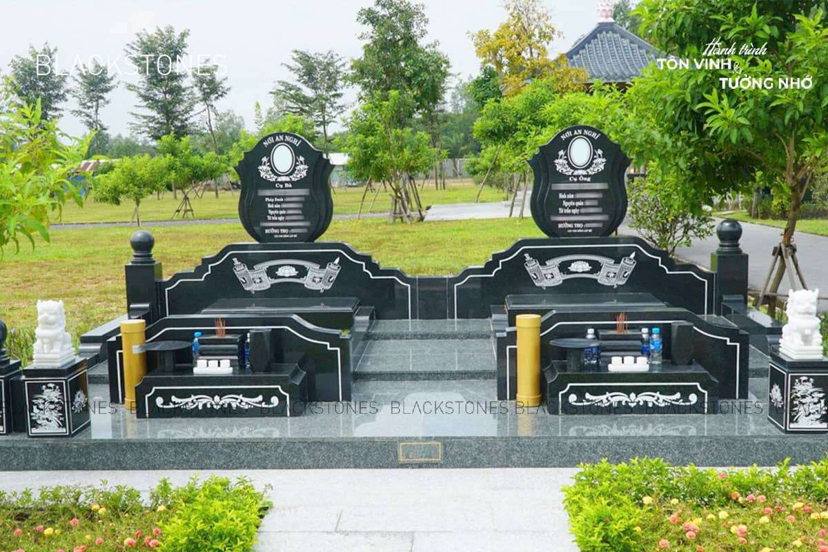 Mẫu mộ đôi tại nghĩa trang Vĩnh Hằng