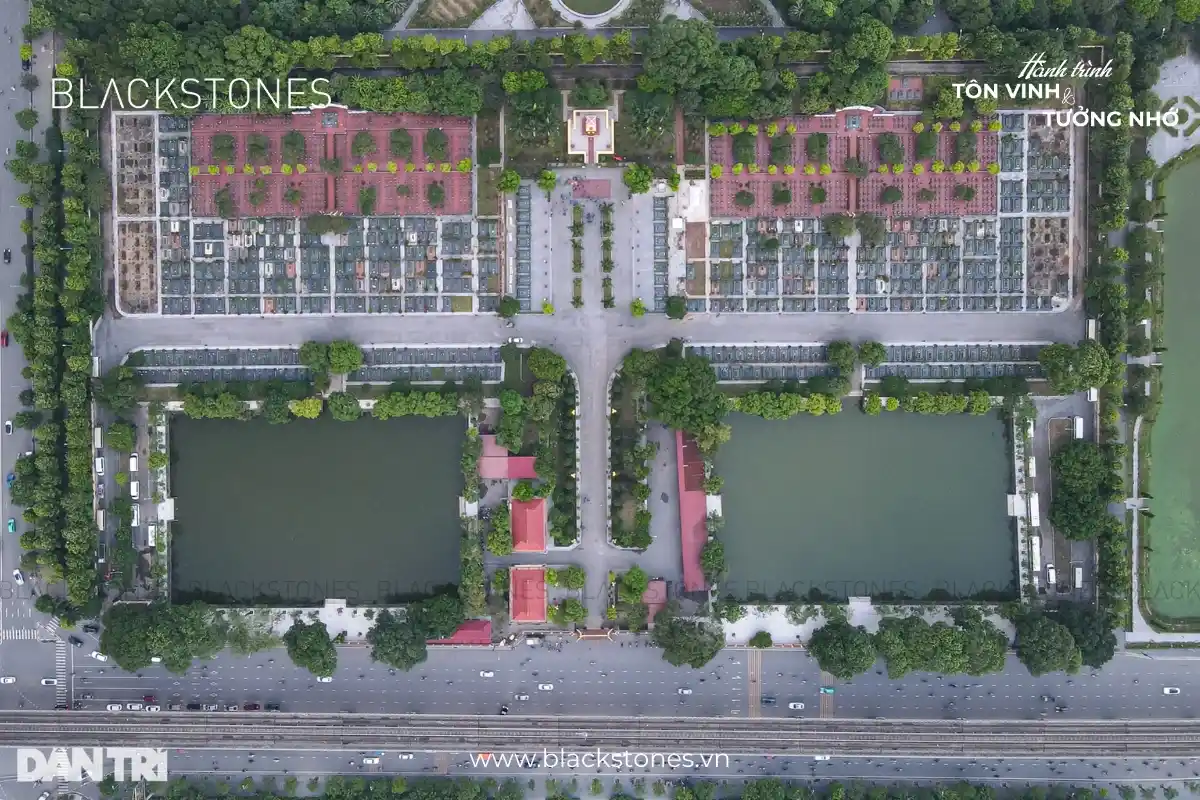 Toàn cảnh nghĩa trang mai dịch hà nội