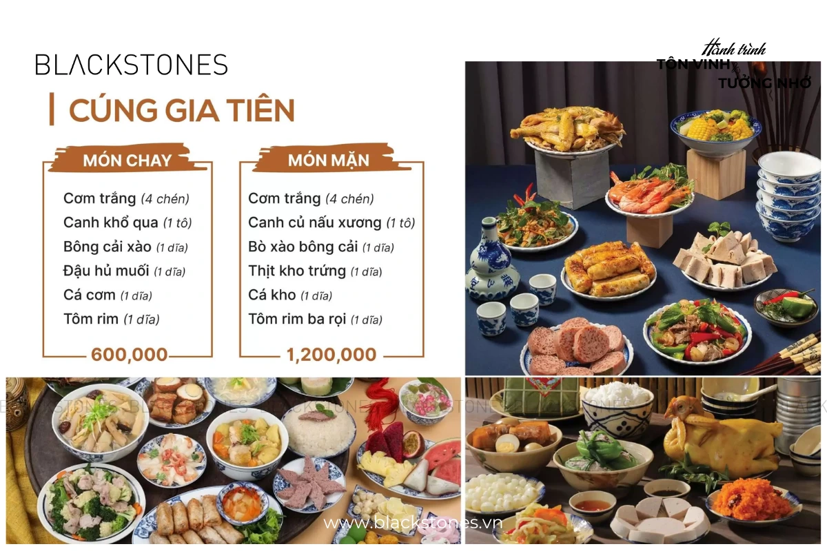 cúng giỗ cúng gia tiên