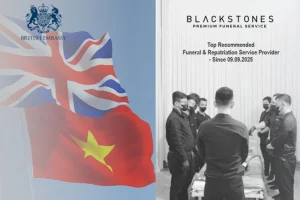 Blackstones được Đại sứ quán Anh lựa chọn dịch vụ hồi hương tang lễ