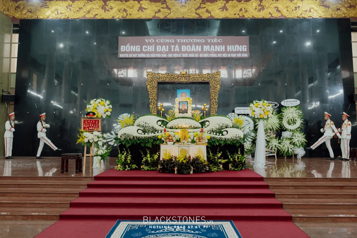 Tang lễ cán bộ đặc biệt Trường Phúc Phật Giáo - Nhà tang lễ Quốc gia phía Nam Bộ Quốc Phòng 175 (12)