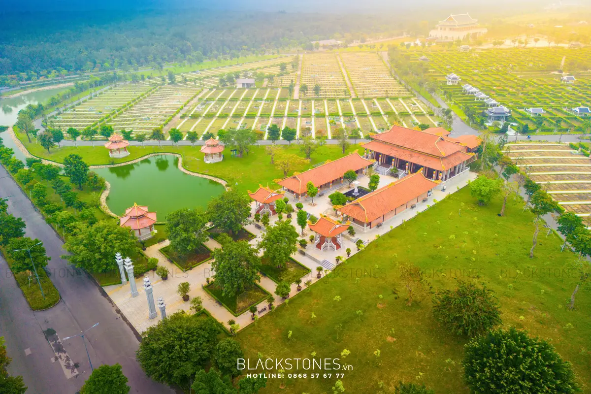 toàn cảnh tịnh xá Sala Garden, Đồng Nai