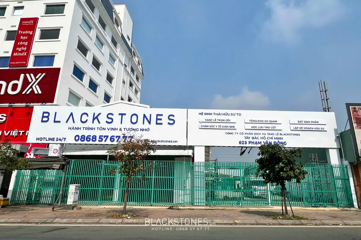 Dịch vụ tang lễ Blackstones Chi Nhánh Phạm Văn Đồng