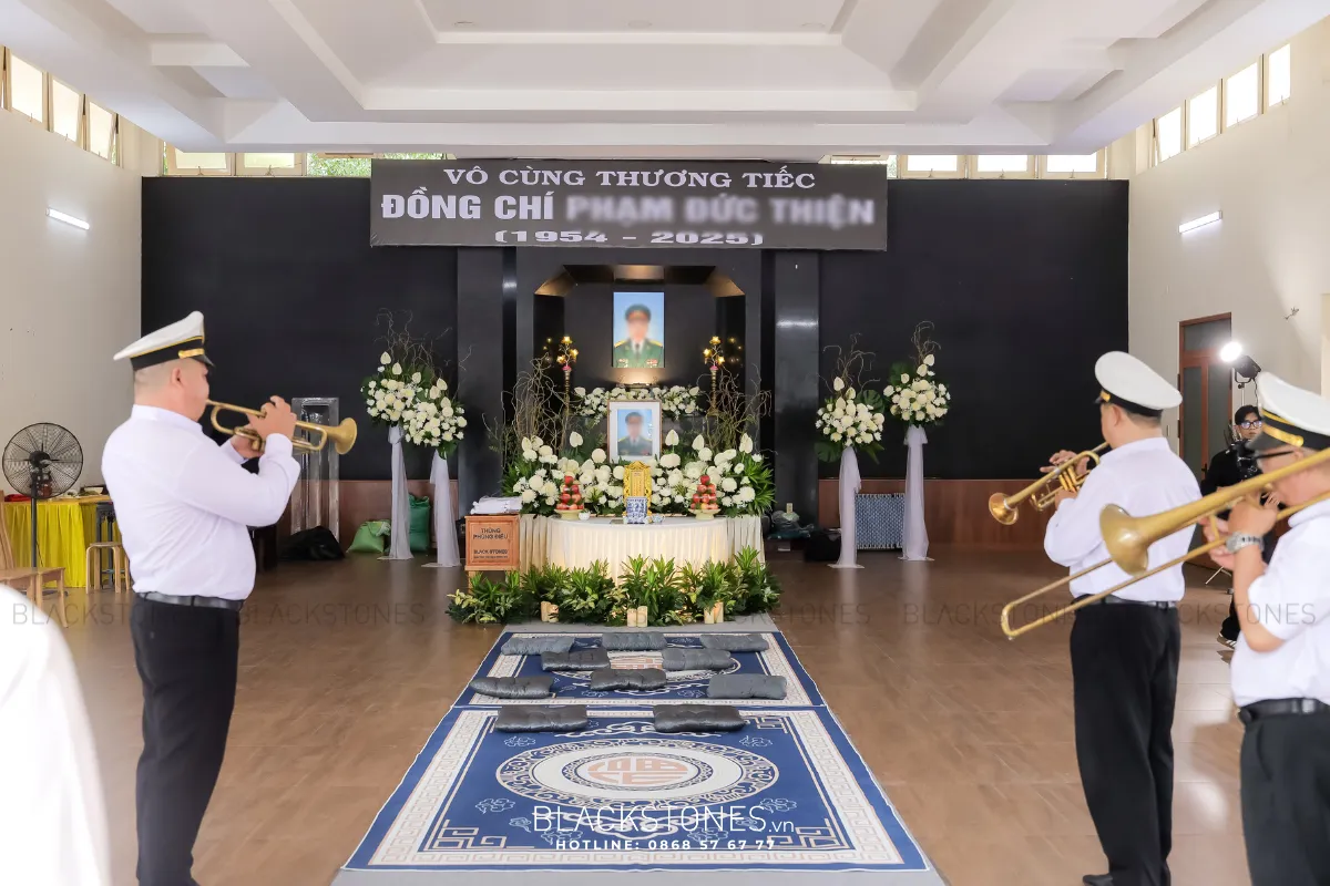 ban nhạc tang lễ cán bộ Cao cấp Vĩnh Lạc Phật giáo - Nhà tang lễ bộ quốc phòng quốc gia phía nam 175