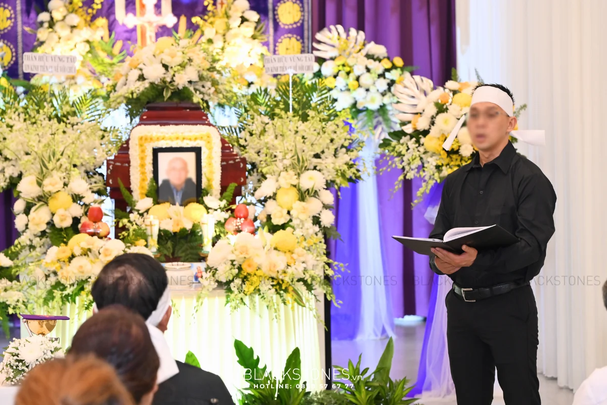điếu văn Tang lễ cao cấp Hằng Sống Công giáo - Nhà tang lễ Sala Garden