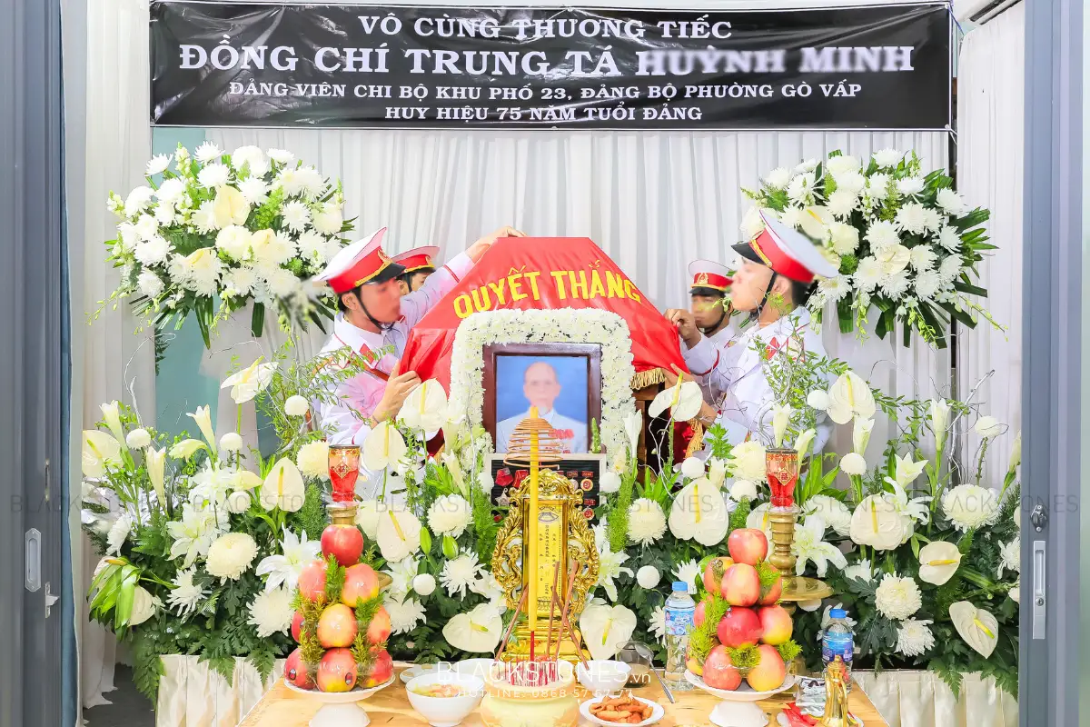 Tang lễ cán bộ Cao cấp Vĩnh Lạc Phật giáo - Gò Vấp (1)