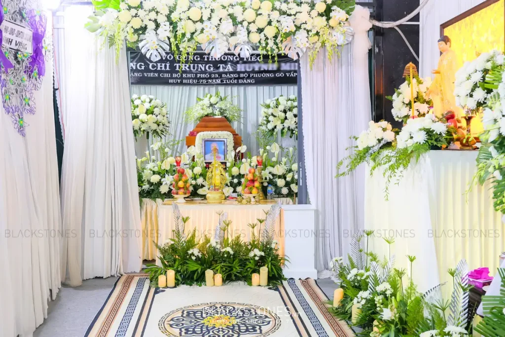 Tang lễ cán bộ Cao cấp Vĩnh Lạc Phật giáo - Gò Vấp