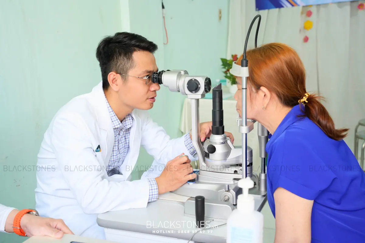 BLACKSTONES Truyền thông sức khỏe và tầm soát các bệnh lý về mắt