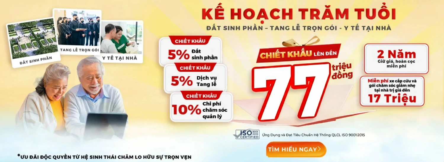 Banner Kế Hoạch Trăm Tuổi KHTT 77