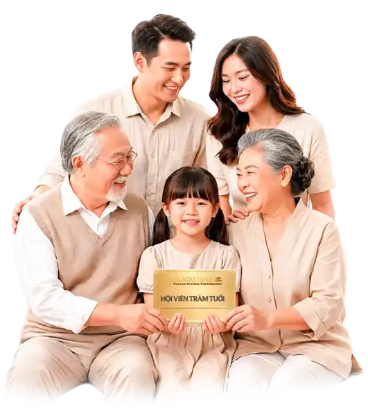 Key visual hội viên trăm tuổi