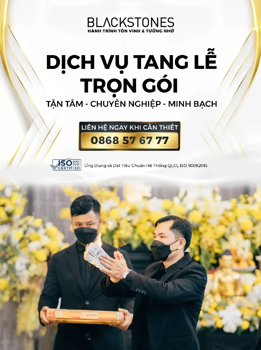 Banner DVTL dịch vụ tang lễ blackstones iso - mobile