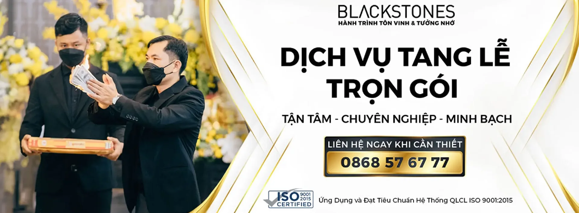 Banner DVTL dịch vụ tang lễ blackstones iso